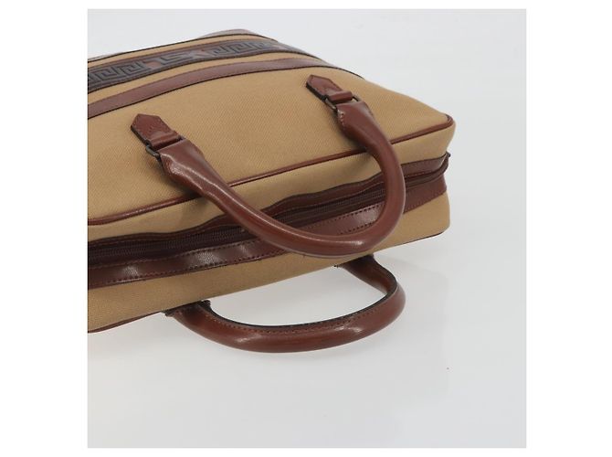 Borsa a mano SAINT LAURENT Canvas Beige Auth BA14933 - vista 8