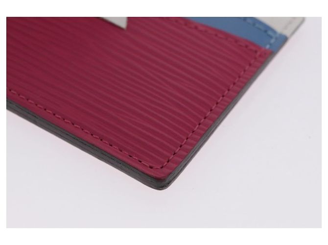 LOUIS VUITTON Epi Porte Cartes Simple Pass Case Pink M60785 LV Auth 195929V Rosa - vista 14