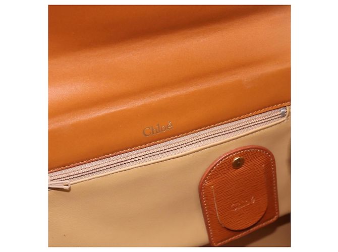 Chloé Borsa Chloe in pelle marrone e oro autentica ka5776A D'oro - vista 17