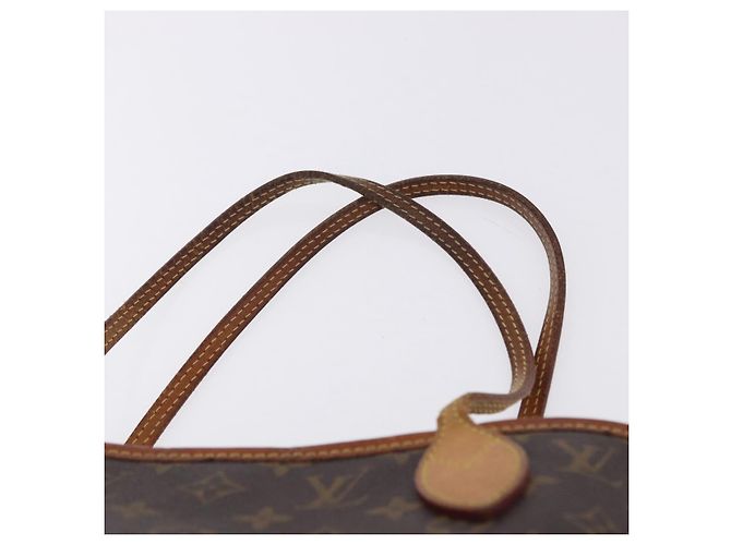 Borsa Tote LOUIS VUITTON Monogram Neverfull MM M40156 LV Auth 198282 Monogramma - vista 14