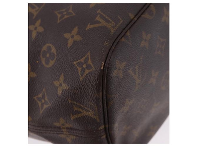 Borsa Tote LOUIS VUITTON Monogram Neverfull MM M40156 LV Auth 198282 Monogramma - vista 15