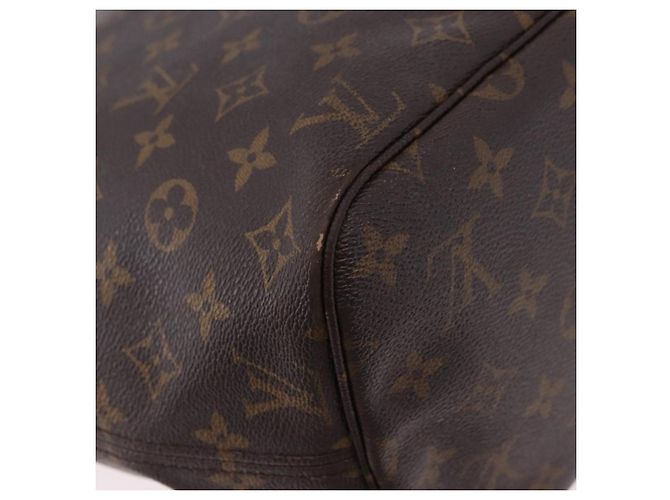 Borsa Tote LOUIS VUITTON Monogram Neverfull MM M40156 LV Auth 198282 Monogramma - vista 17