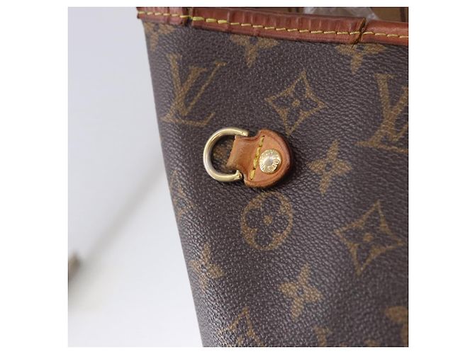 Borsa Tote LOUIS VUITTON Monogram Neverfull MM M40156 LV Auth 198282 Monogramma - vista 20