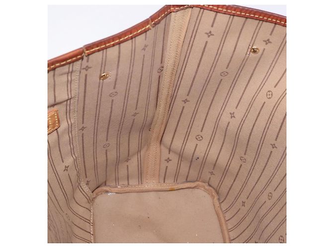 Borsa Tote LOUIS VUITTON Monogram Neverfull MM M40156 LV Auth 198282 Monogramma - vista 22