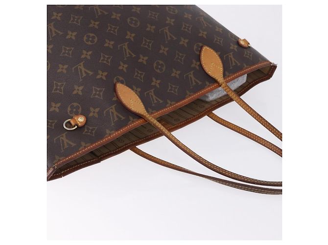 Borsa Tote LOUIS VUITTON Monogram Neverfull MM M40156 LV Auth 198282 Monogramma - vista 7