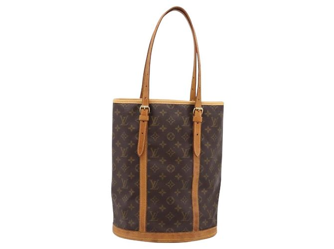 LOUIS VUITTON Monogram Bucket GM Shoulder Bag M42236 LV Auth ka5485 Monogramma - vista 13