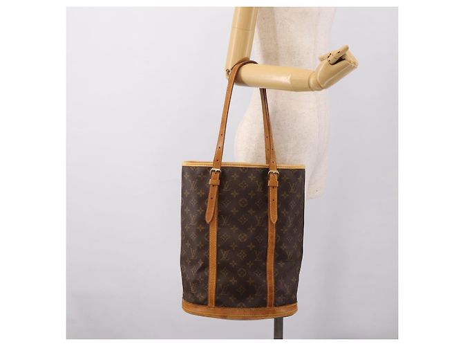 LOUIS VUITTON Monogram Bucket GM Shoulder Bag M42236 LV Auth ka5485 Monogramma - vista 22