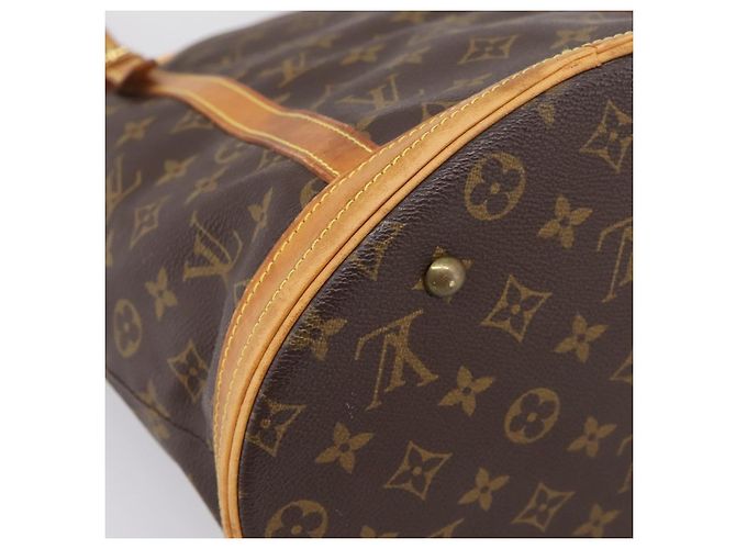 LOUIS VUITTON Monogram Bucket GM Shoulder Bag M42236 LV Auth ka5485 Monogramma - vista 9