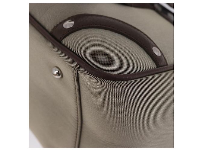 Borsa a mano BURBERRY Nova Check Canvas Brown Silver Auth BA14954A Marrone Argento - vista 15
