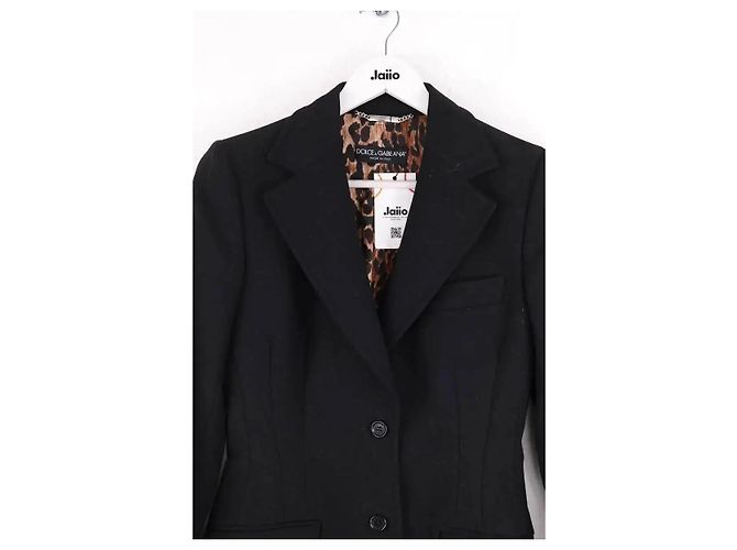 Dolce & Gabbana Wollblazer Schwarz - Ansicht 2