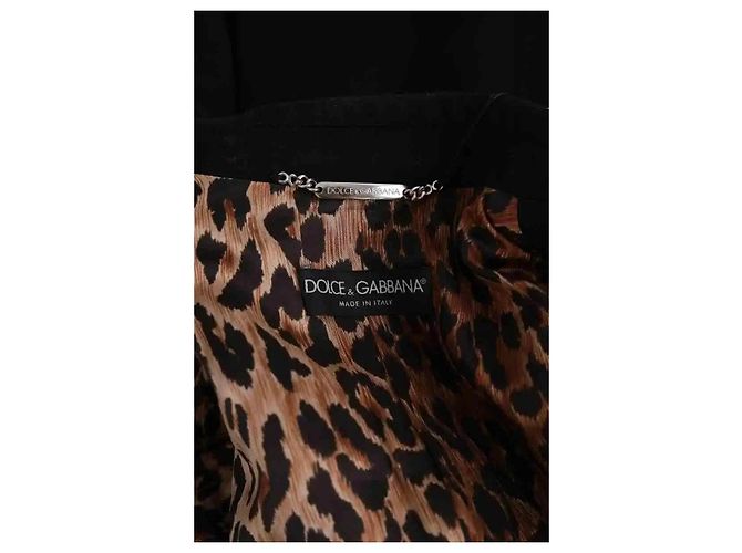 Dolce & Gabbana Wollblazer Schwarz - Ansicht 5