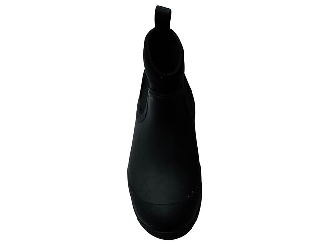 Céline Stivaletti in gomma nera Celine Nero - vista 4