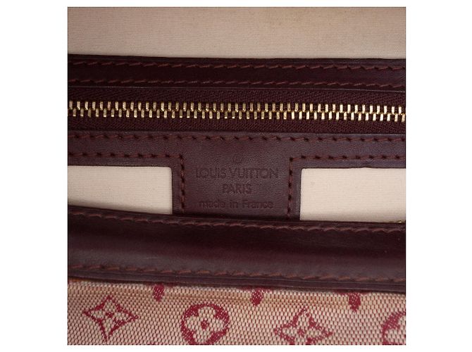 Borsa Louis Vuitton Monogram Mini Lin Josephine PM rossa Rosso - vista 5