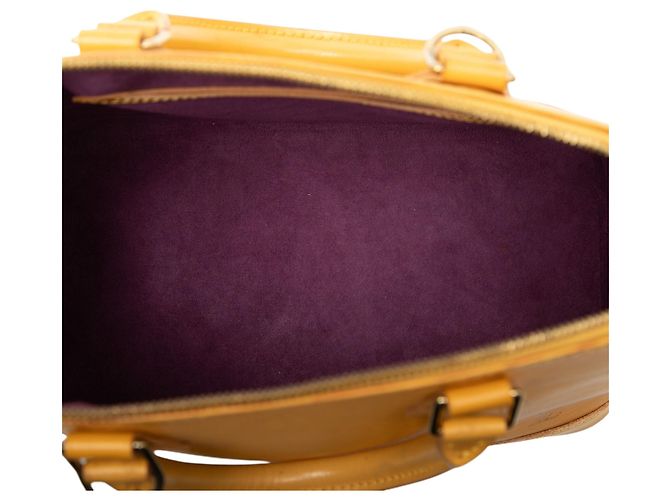 Borsa a mano Louis Vuitton Epi Alma PM Gialla Giallo - vista 4
