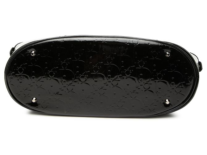 Borsa Tote Diorissimo Trotter in vernice nera Dior Nero - vista 3