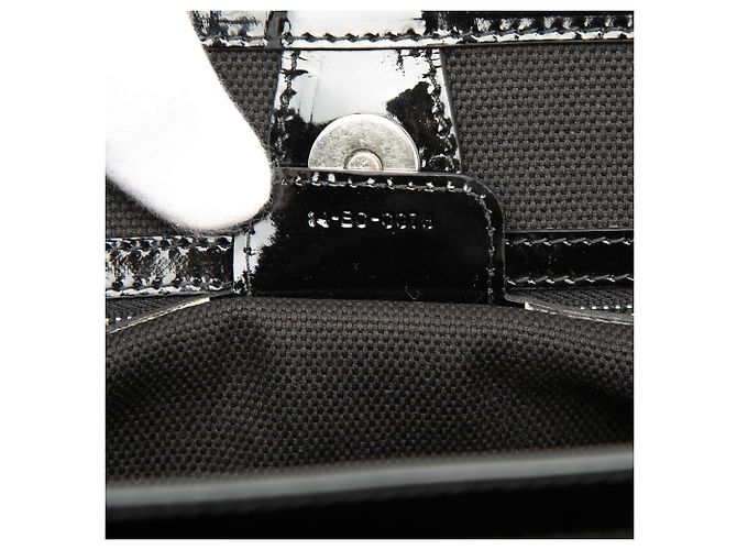 Borsa Tote Diorissimo Trotter in vernice nera Dior Nero - vista 6