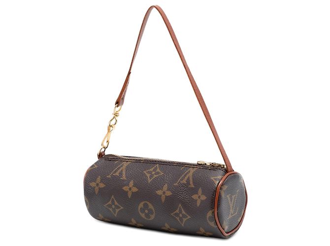 Borsa a mano Louis Vuitton Monogram Papillon Pochette Marrone - vista 2