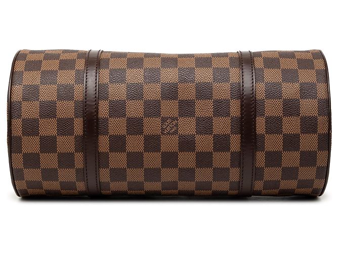 Borsa a mano Louis Vuitton Damier Ebene Papillon 30 Marrone - vista 3