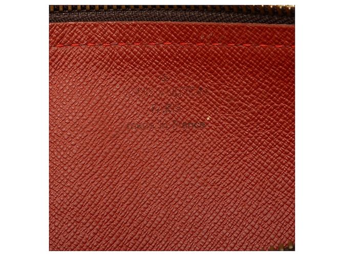 Borsa a mano Louis Vuitton Damier Ebene Papillon 30 Marrone - vista 5