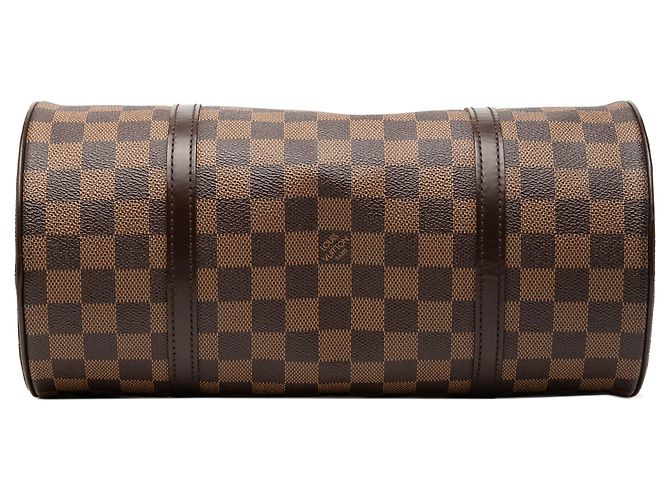 Borsa a mano Louis Vuitton Damier Ebene Papillon 30 Marrone - vista 3