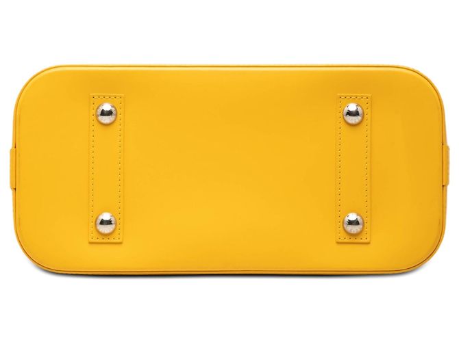 Borsa a mano Louis Vuitton Epi Alma PM Gialla Giallo - vista 3