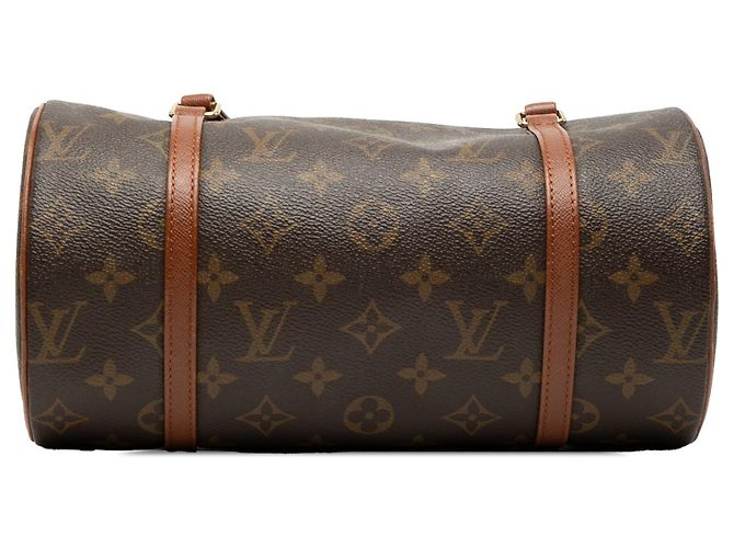 Borsa a mano Louis Vuitton Monogram Papillon 26 Marrone - vista 3