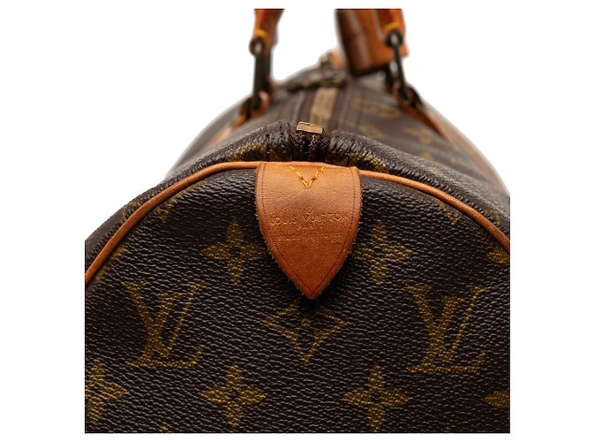 Borsa da viaggio Louis Vuitton Monogram Keepall 45 Marrone - vista 6