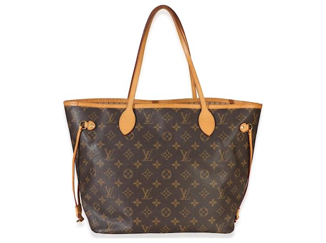 Louis Vuitton Monogram Canvas Neverfull MM Marrone - vista 2