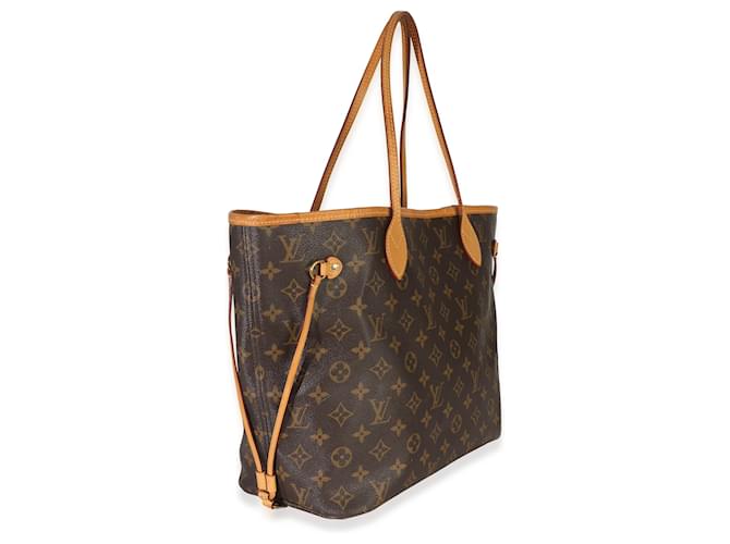 Louis Vuitton Monogram Canvas Neverfull MM Marrone - vista 4