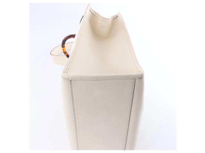 Borsa a mano 2Way Fendi Sunshine Medium in pelle Beige 8BH386 - vista 10