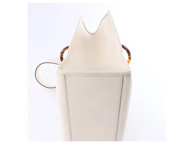 Borsa a mano 2Way Fendi Sunshine Medium in pelle Beige 8BH386 - vista 8