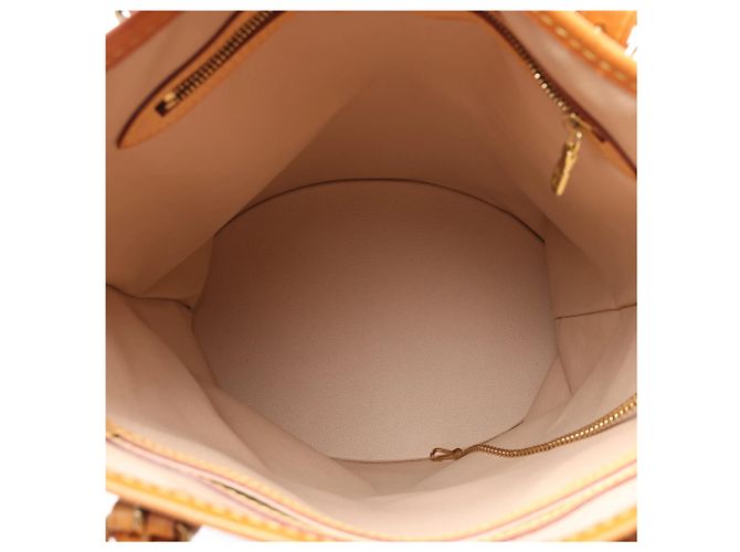 Borsa a tracolla Louis Vuitton Bucket GM Monogram Canvas in marrone M42236 Beige - vista 12