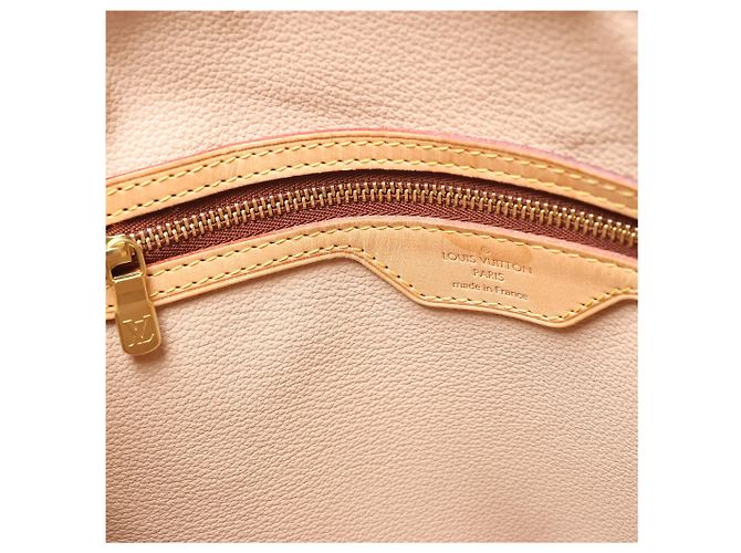 Borsa a tracolla Louis Vuitton Bucket GM Monogram Canvas in marrone M42236 Beige - vista 13