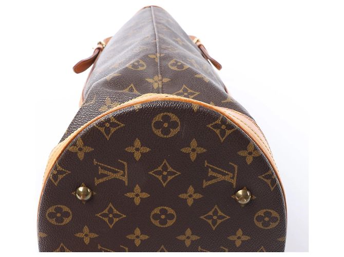 Borsa a tracolla Louis Vuitton Bucket GM Monogram Canvas in marrone M42236 Beige - vista 8