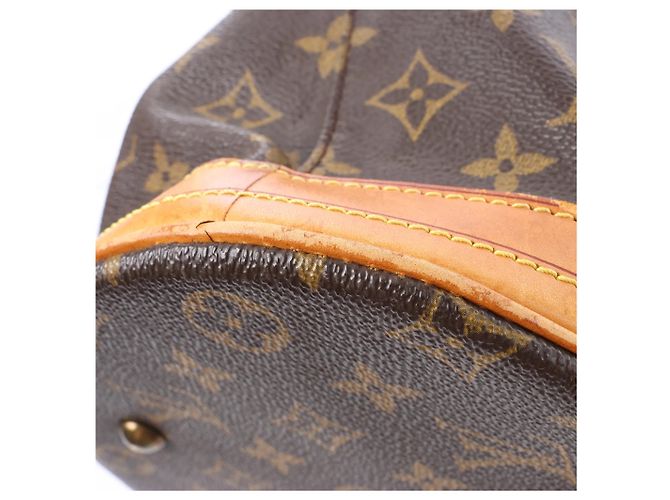 Borsa a tracolla Louis Vuitton Bucket GM Monogram Canvas in marrone M42236 Beige - vista 9