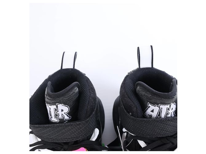 NIKE × OFF-WHITE AIR FORCE 1 MID High-top Sneaker aus Mesh in Schwarz, Größe EU 42 - Ansicht 5