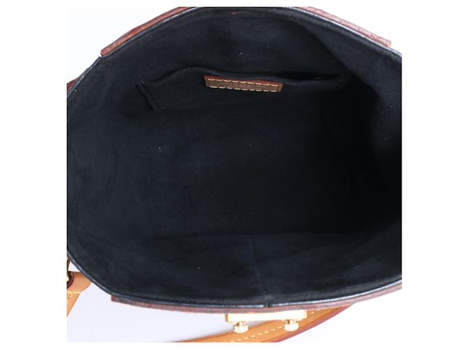 Borsa a tracolla Louis Vuitton Duffle Monogram in marrone M43587 - vista 11