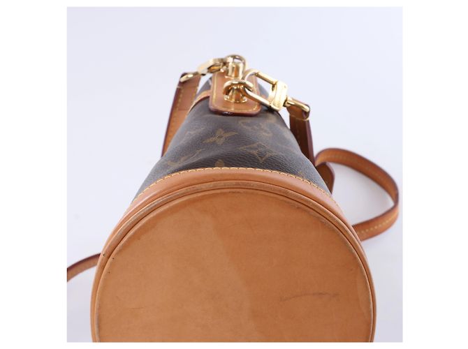Borsa a tracolla Louis Vuitton Duffle Monogram in marrone M43587 - vista 9
