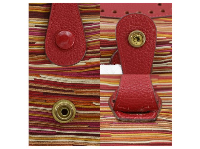 Hermès Borsa a tracolla Hermes Evelyne 1PM Rosso - vista 12
