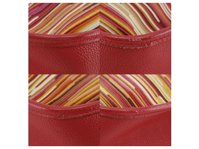 Hermès Borsa a tracolla Hermes Evelyne 1PM Rosso - vista 4