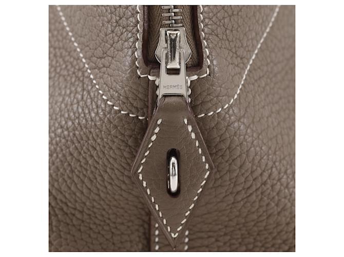 Hermès Borsa Hermes Bolide 31 Taupe - vista 10