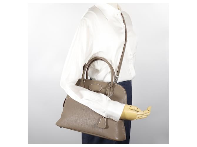 Hermès Borsa Hermes Bolide 31 Taupe - vista 19