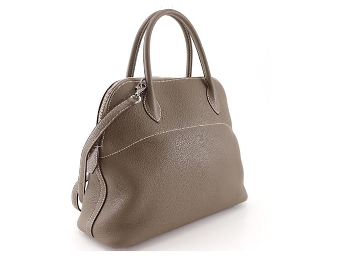 Hermès Borsa Hermes Bolide 31 Taupe - vista 3