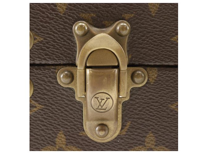 Borsa Boston Louis Vuitton President Trunk Marrone - vista 18
