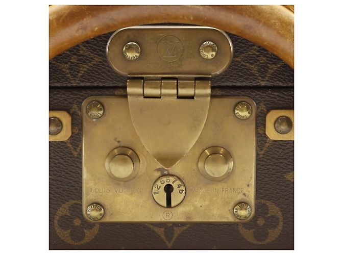 Borsa Boston Louis Vuitton President Trunk Marrone - vista 19