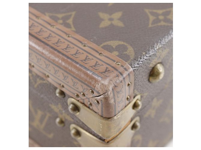 Borsa Boston Louis Vuitton President Trunk Marrone - vista 4