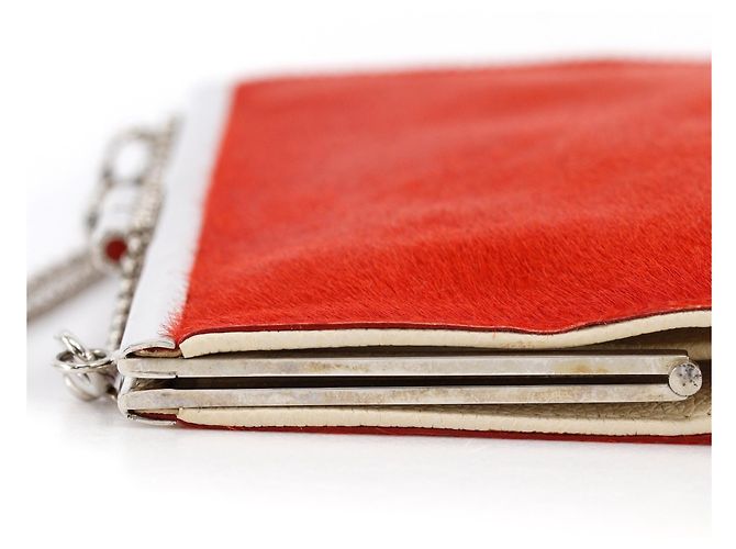 Bulgari Borsa a tracolla con catena Bvlgari BVLGARI Rosso - vista 12