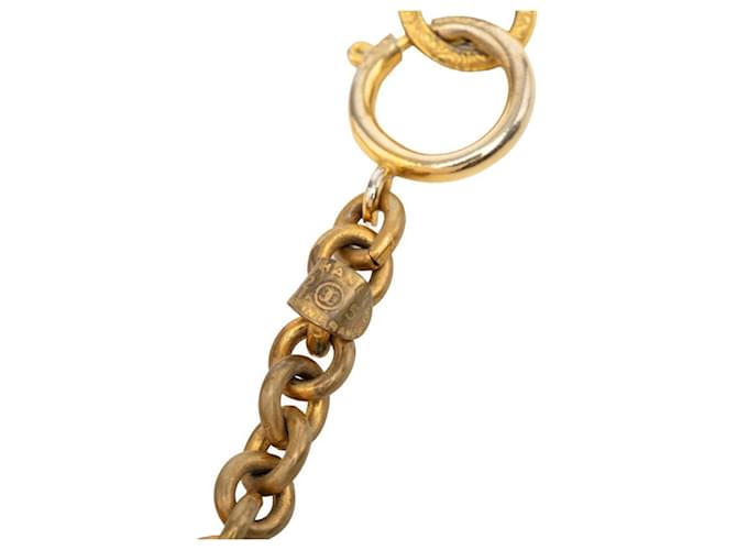 Collana a lunga catena Chanel Coco Mark D'oro - vista 4