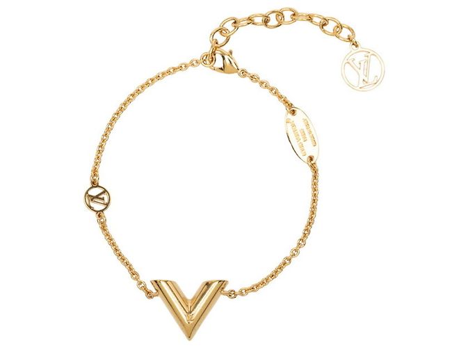 Bracciale Essential V Charm Louis Vuitton D'oro - vista 2