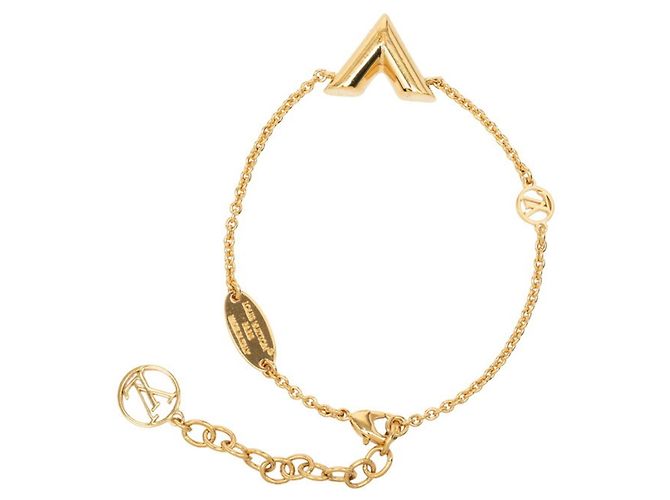 Bracciale Essential V Charm Louis Vuitton D'oro - vista 3